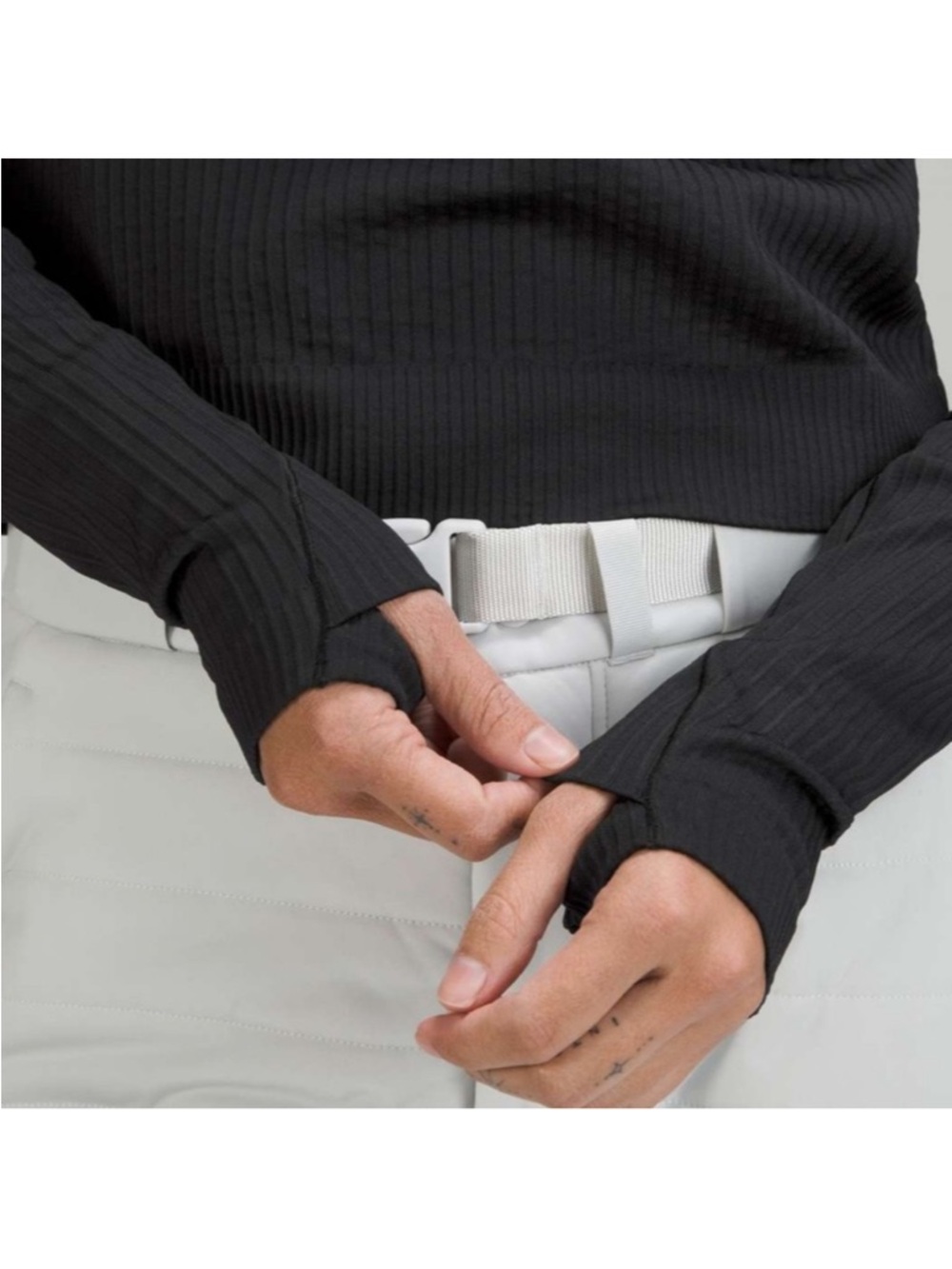 Lululemon Rest Less Cropped Half Zip - Picture 2 of 6
